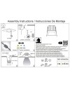 ROMBOK * Empotrable LED CCT Negro 8W IP65